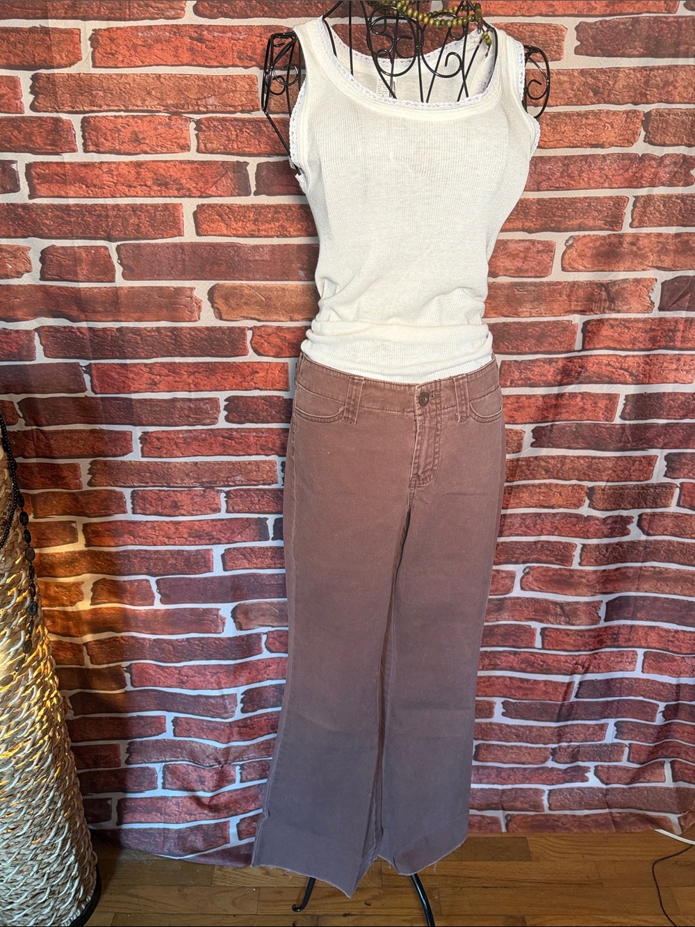 👖l.e.i. Corduroy Cargo Pants Y2K — Brown — Sz 11 (Juniors) / Q